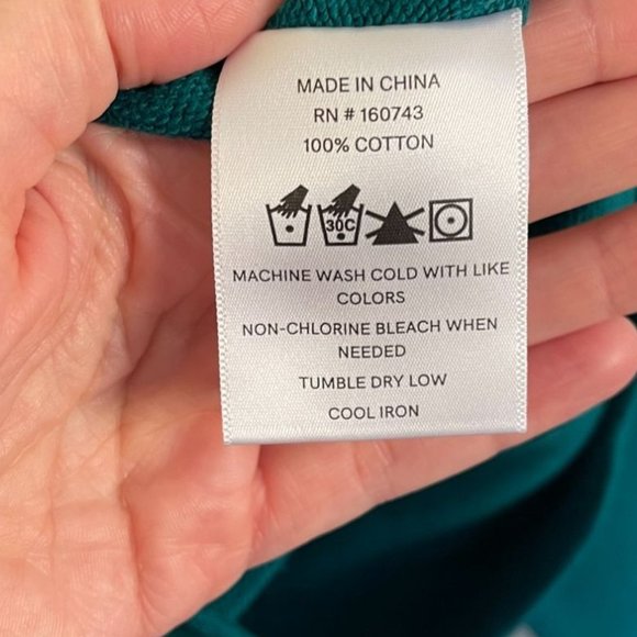 Parallel x League Bodhi Crewneck Sweatshirt Emerald NWT - Picture 6 of 7